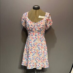 Altar’d State Floral Fit & Flare Dress – Size M